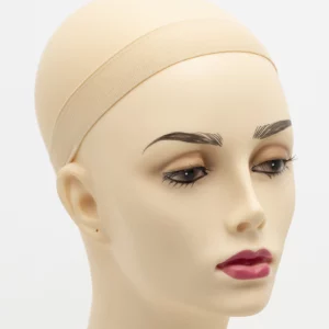 wig cap on wig head mannequin